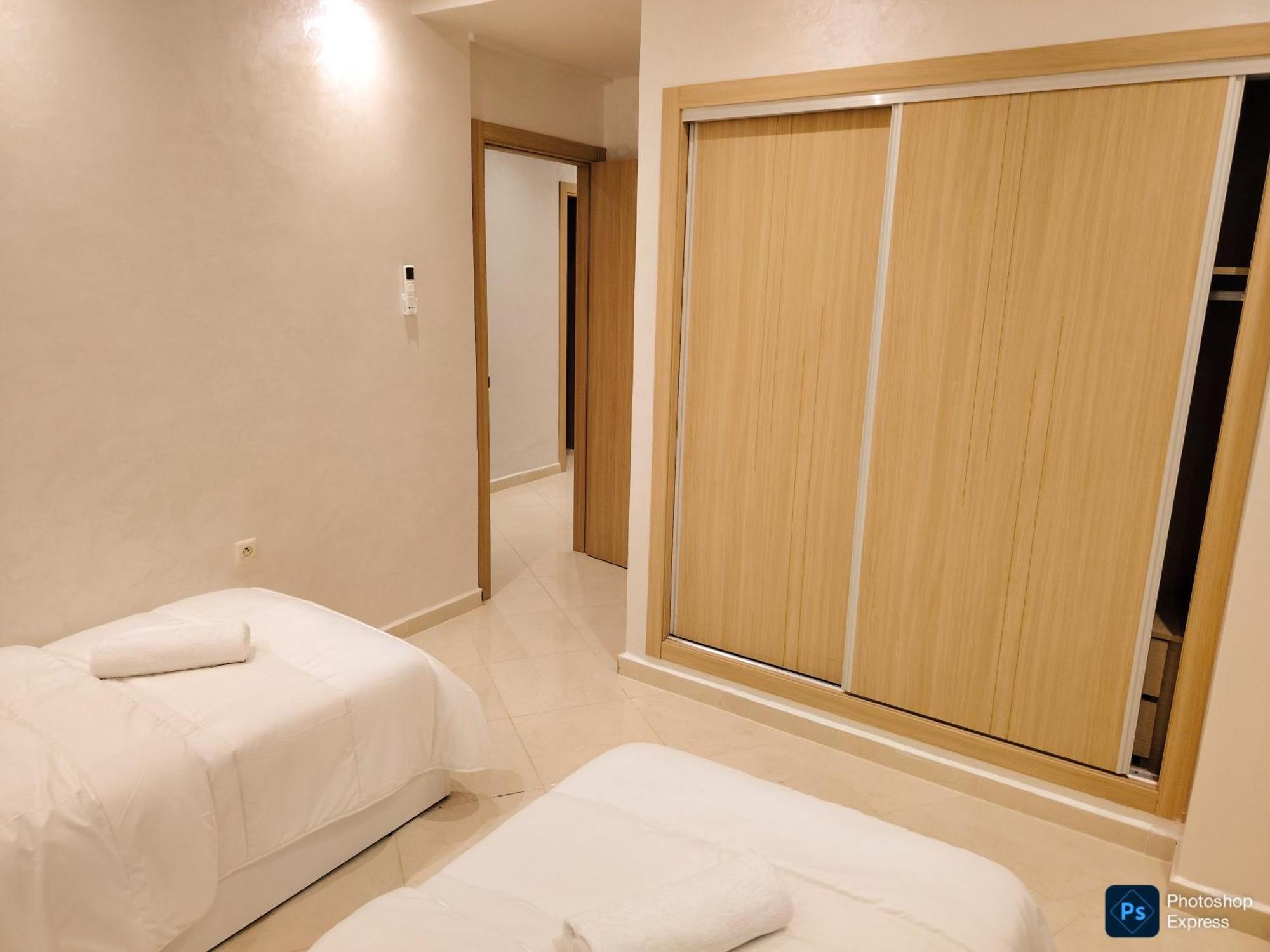 De Luxe - Climatise Sur La De Achakar Complexe Avec Piscine Apartment